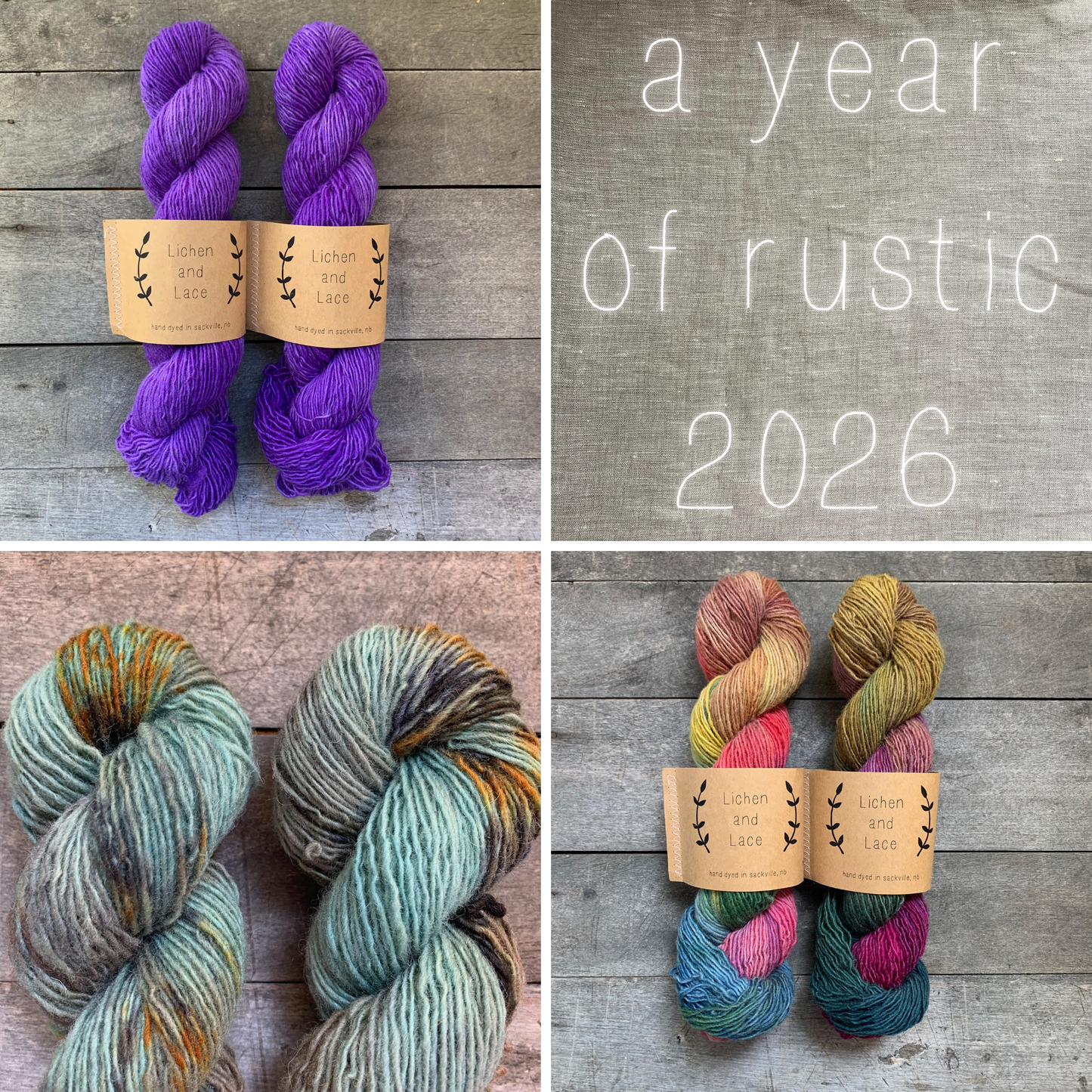 a year of rustic