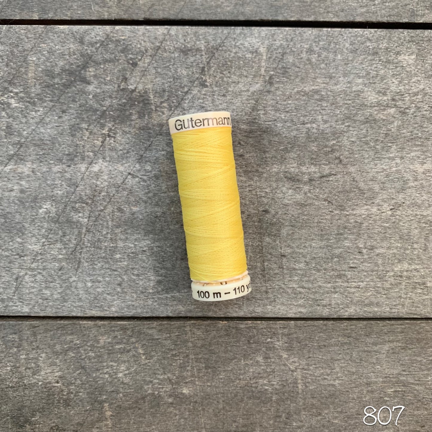 Gütermann sew-all thread - #807 lemon peel
