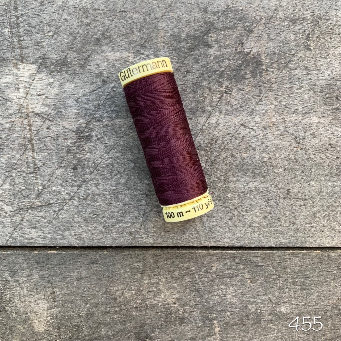 Gütermann sew-all thread - #455 wine
