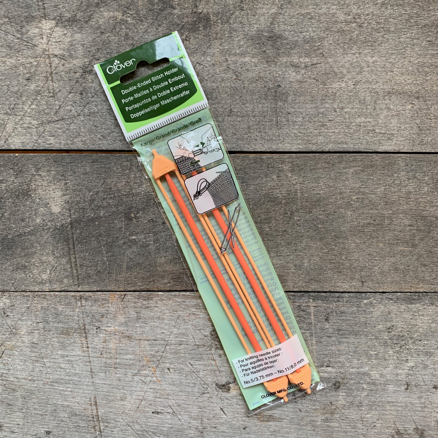 double ended stitch holder