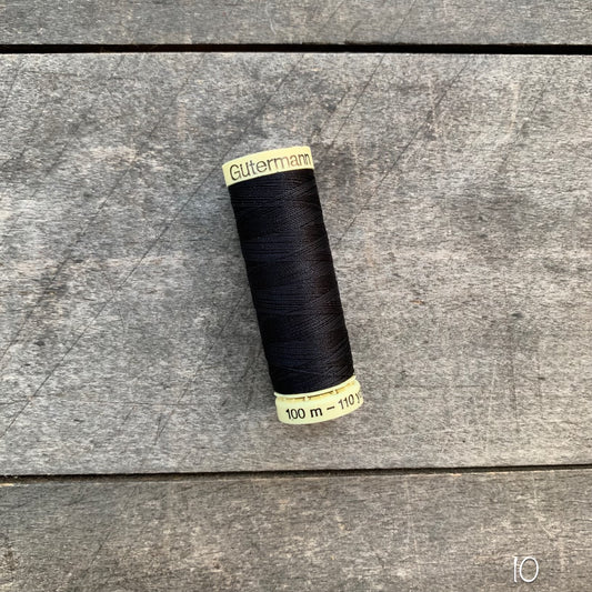 Gütermann sew-all thread - #10 black