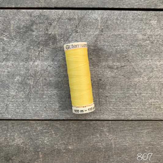Gütermann sew-all thread - #807 lemon peel