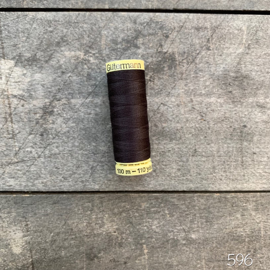 Gütermann sew-all thread - #596 brown