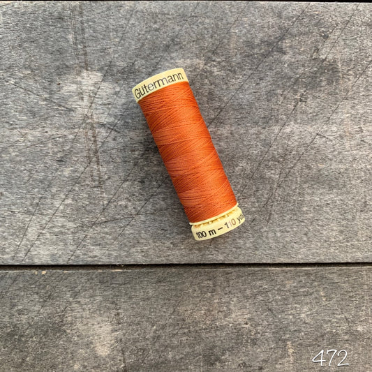 Gütermann sew-all thread - #472 carrot