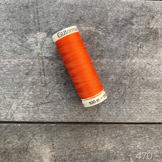 Gütermann sew-all thread - #470 orange