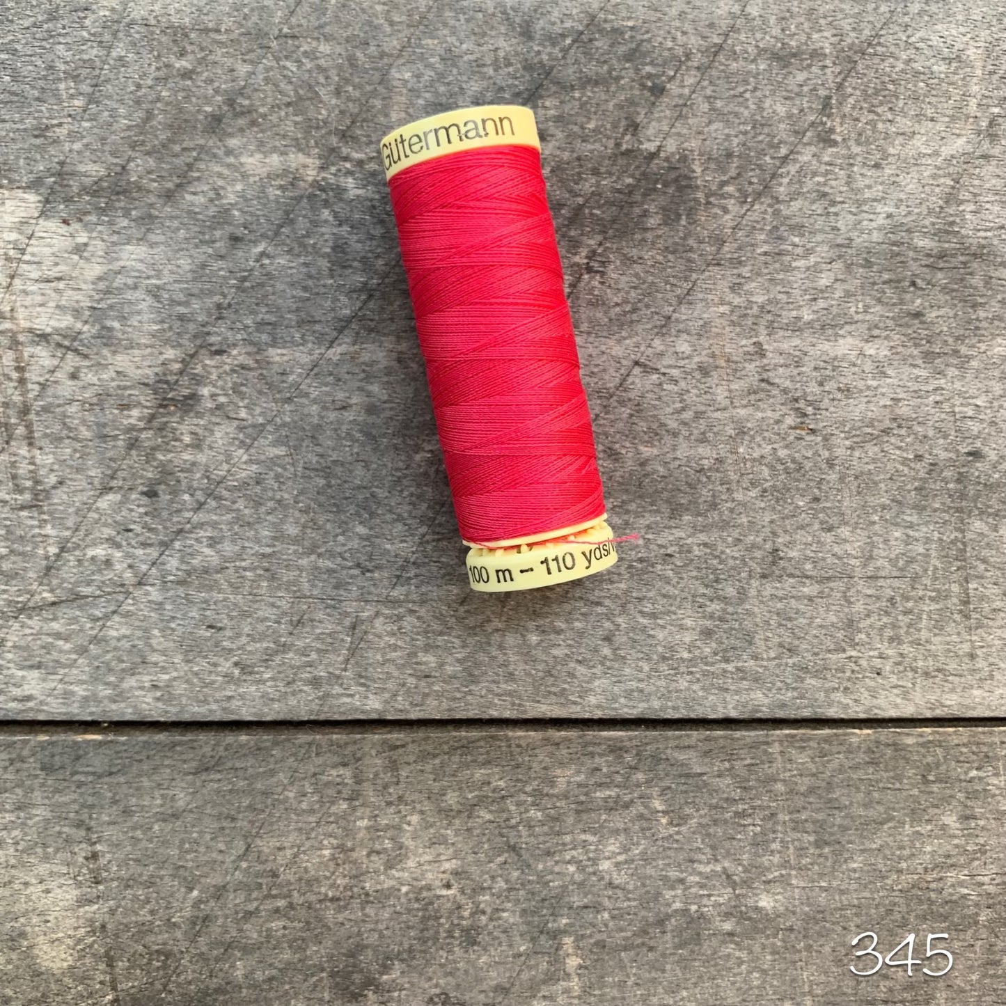 Gütermann sew-all thread - #345 raspberry