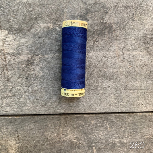 Gütermann sew-all thread - #260 royal blue