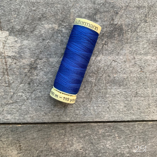 Gütermann sew-all thread - #251 cobalt blue
