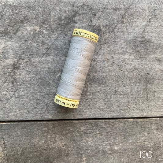 Gütermann sew-all thread - #100 silver