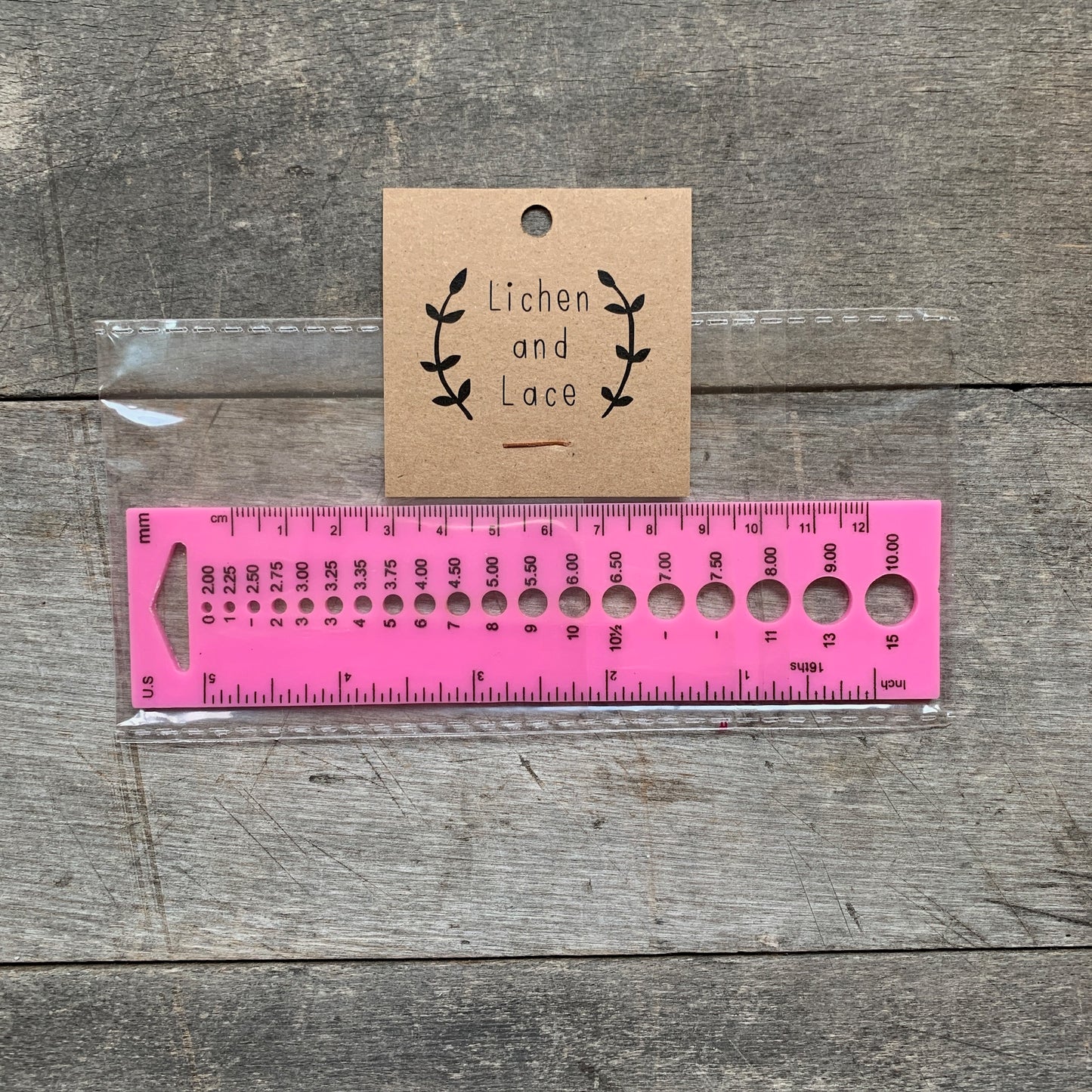 pink needle gauge