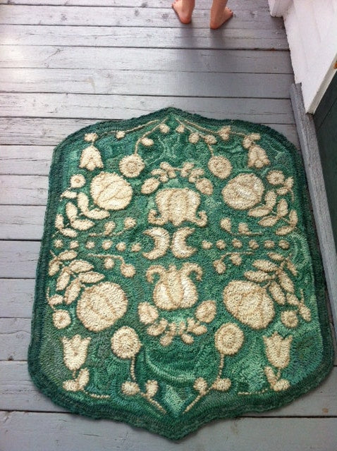 Moonflowers Rug PDF Pattern