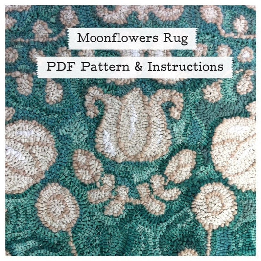 Moonflowers Rug PDF Pattern