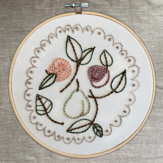 Sugar Plum Embroidery Kit