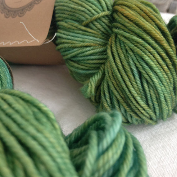 hand dyed yarn