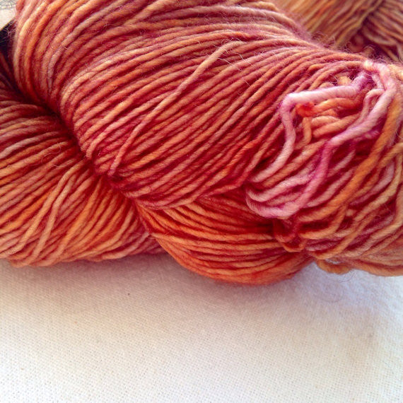 hand dyed yarn