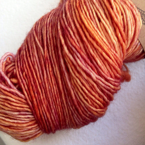 hand dyed yarn